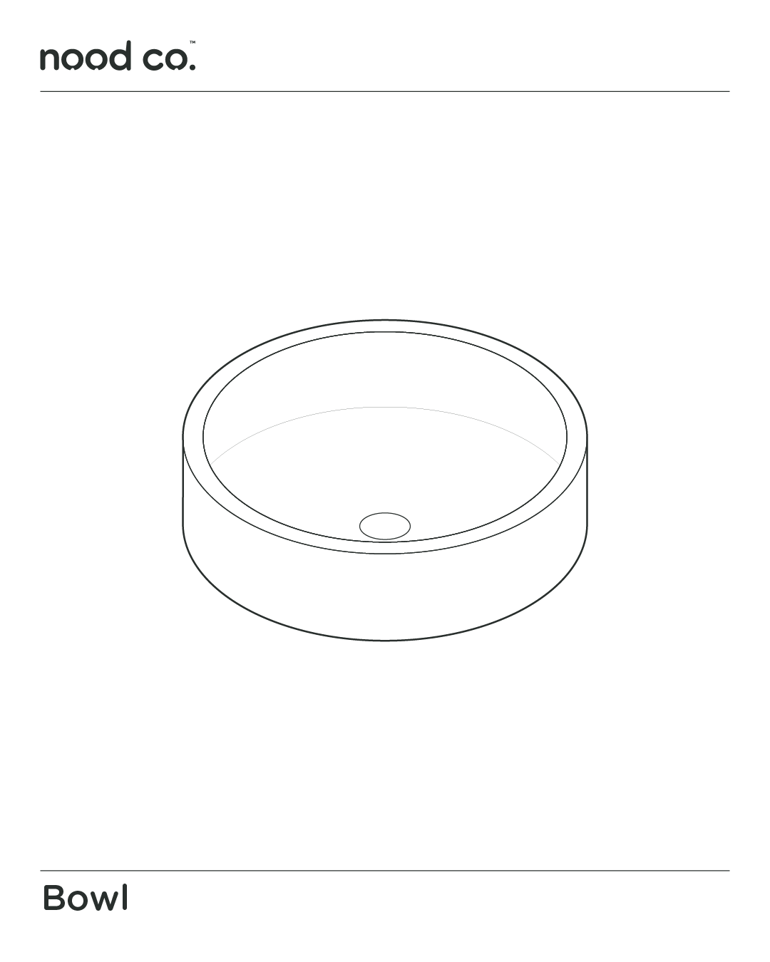 Bowl Basin (Sky Grey)