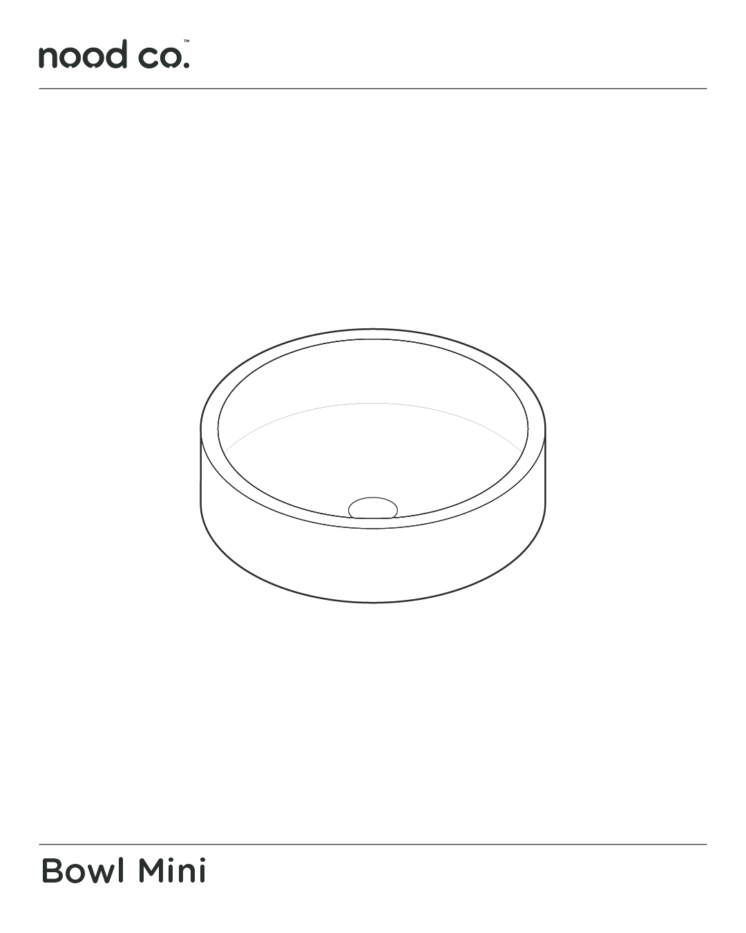 Mini Bowl Basin (Karri)