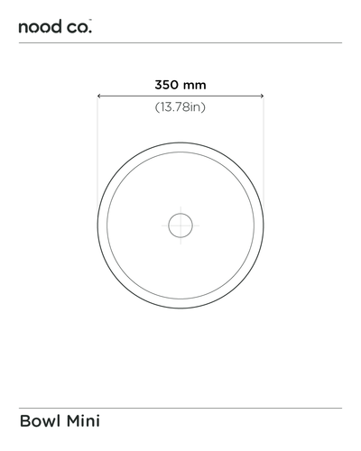 Mini Bowl Basin (Karri)