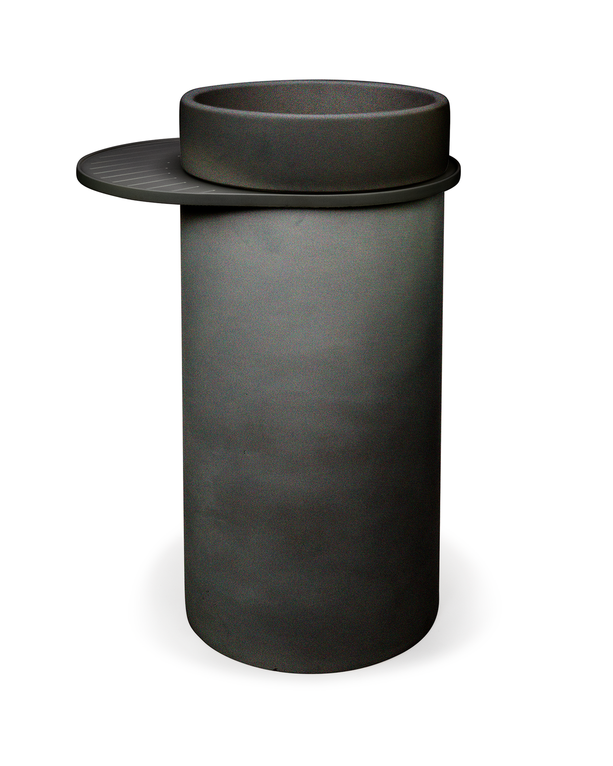 Cylinder - Bowl Basin (Charcoal)