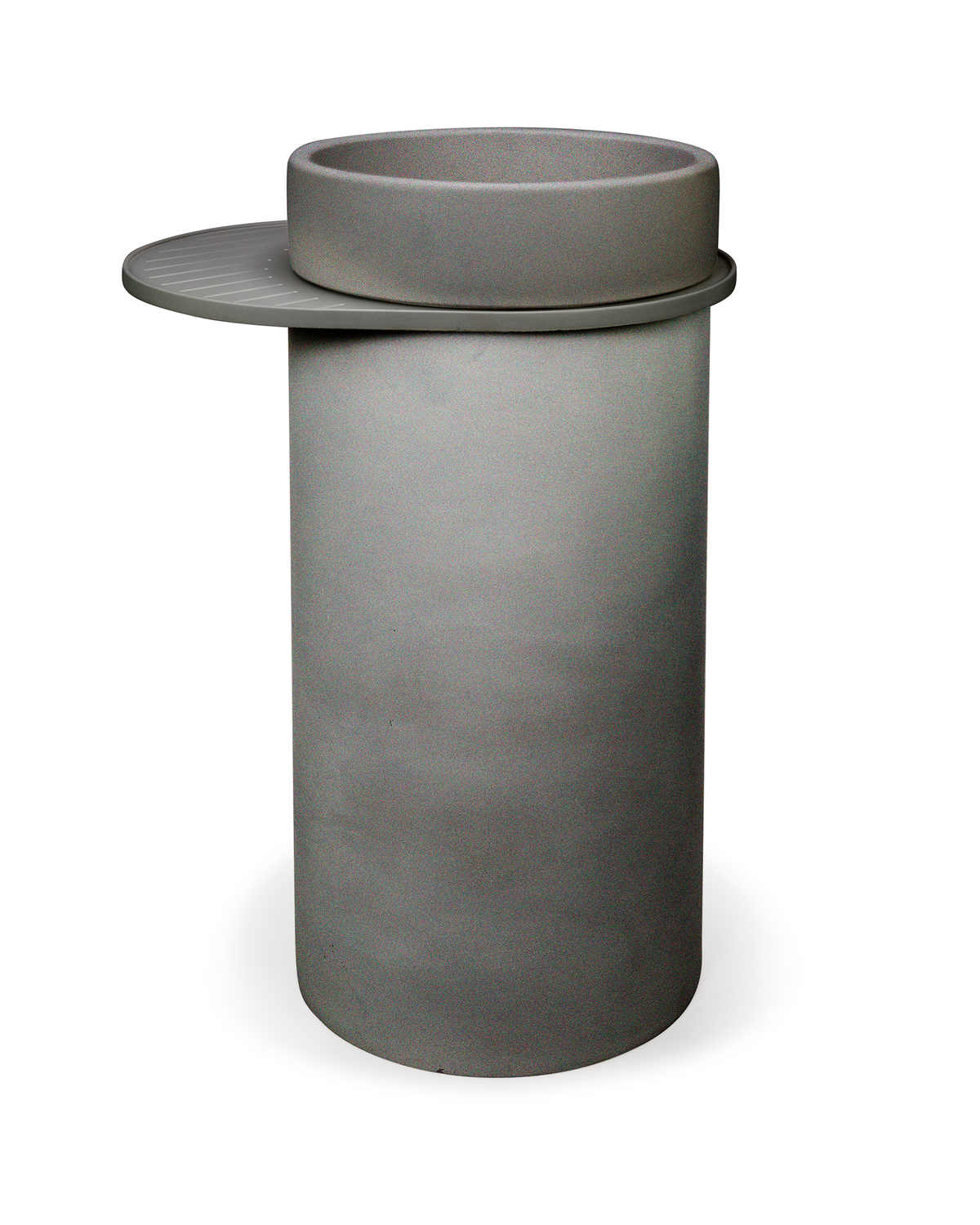 Cylinder - Bowl Basin (Mid Tone Grey)