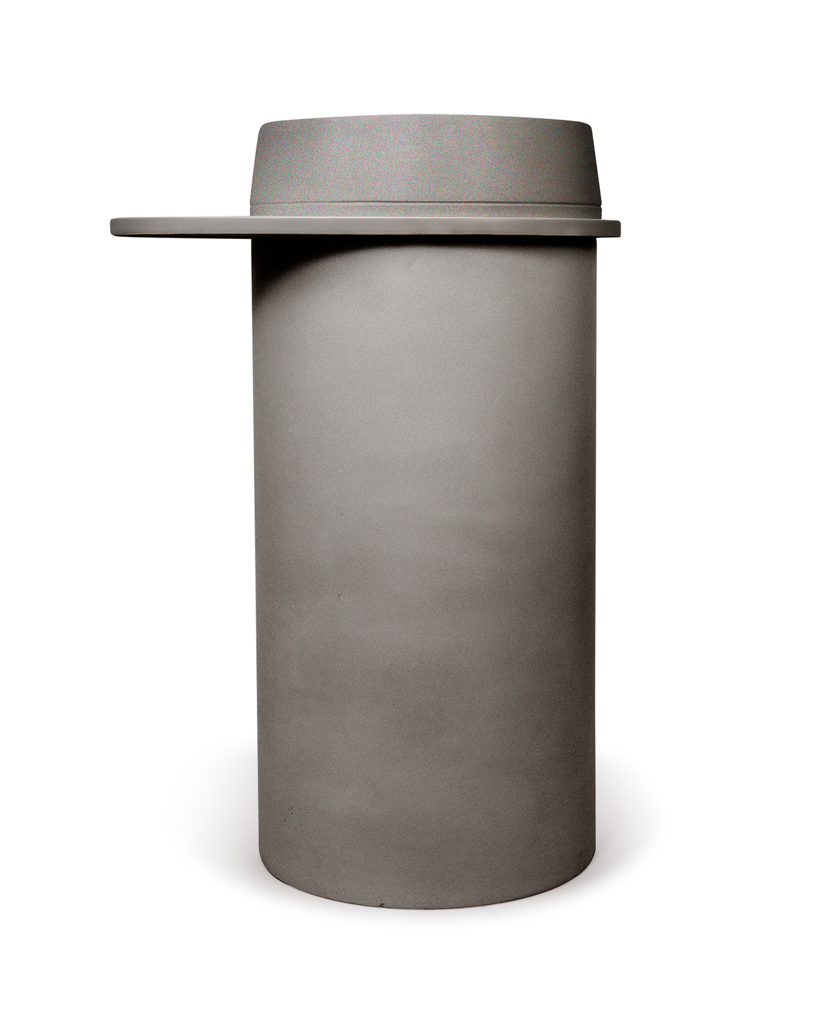 Cylinder - Funl Basin (Mid Tone Grey)