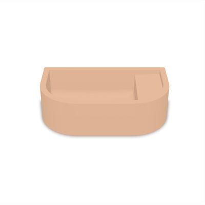 Loop 01 Basin - Wall Mount (Pastel Peach)