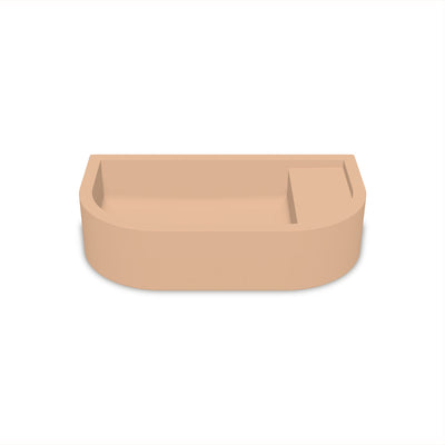 Loop 02 Basin - Wall Mount (Pastel Peach)