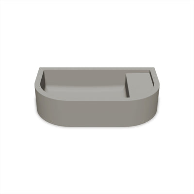 Loop 02 Basin - Wall Mount (Sky Grey)