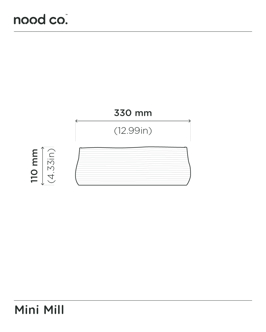 Mini Mill Basin (Wheat)