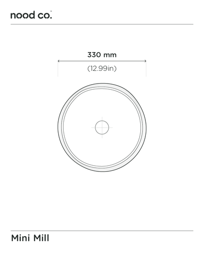 Mini Mill Basin (Wheat)