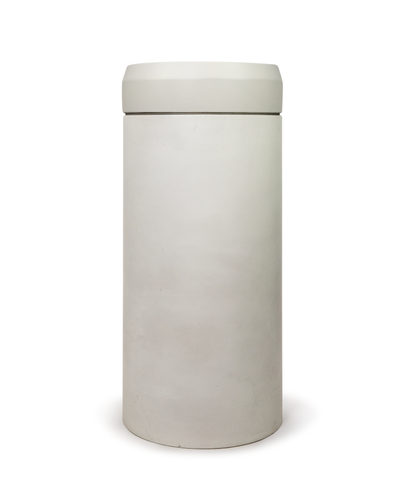 Cylinder - Prism Circle Basin (Ivory)