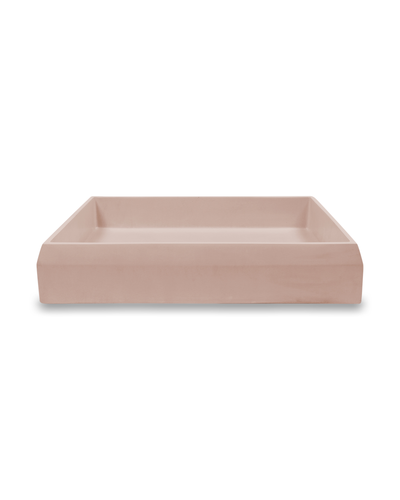 Prism Rectangle Basin (Blush Pink)