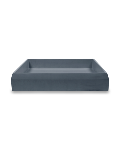 Prism Rectangle Basin - Wall Hung (Copan Blue)