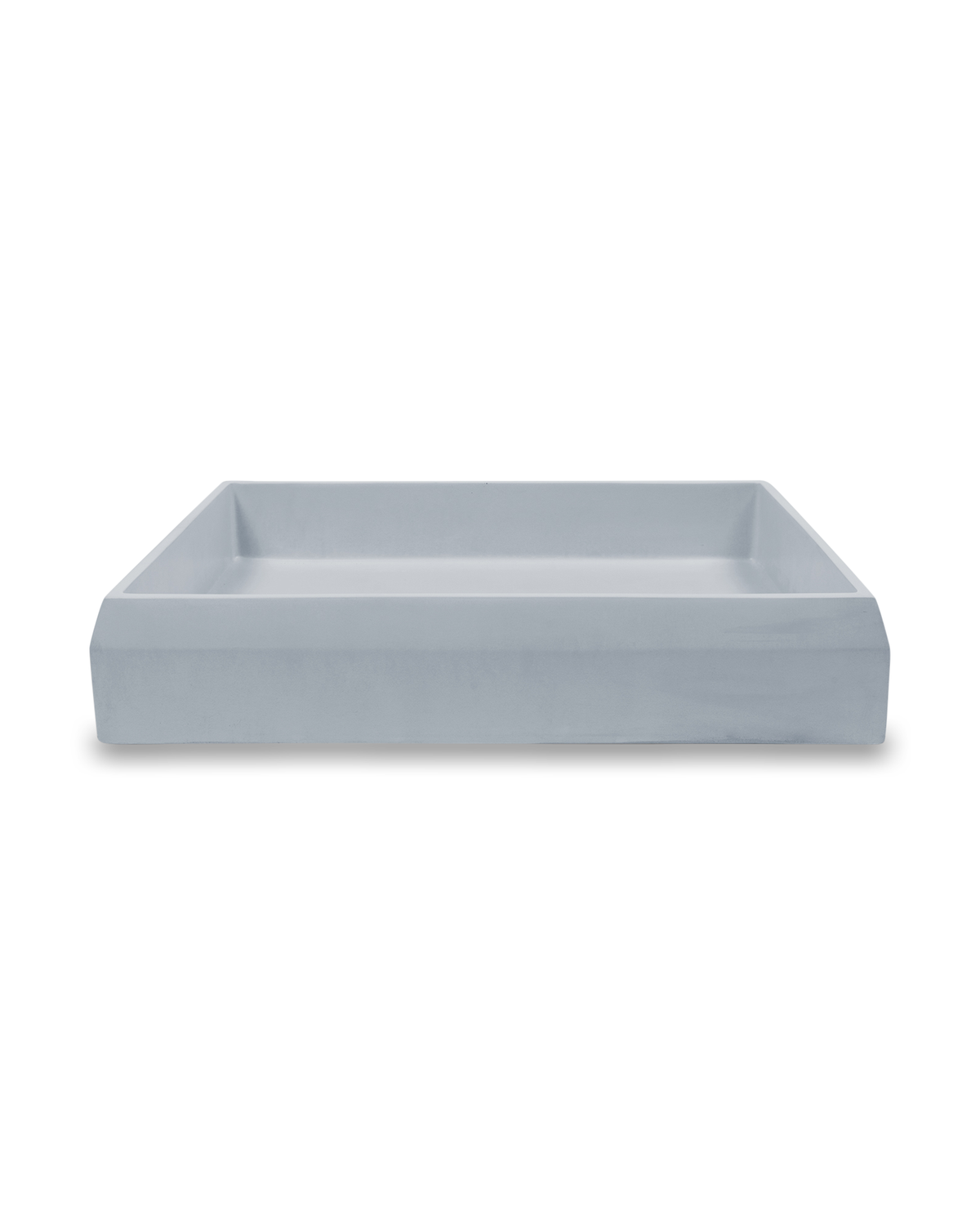 Prism Rectangle Basin - Surface Mount (Powder Blue)