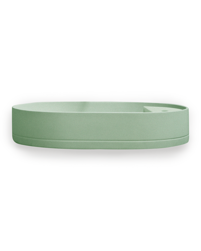 Shelf Oval Basin - Surface Mount (Mint)