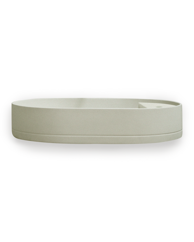 Shelf Oval Basin - Surface Mount (Sand)