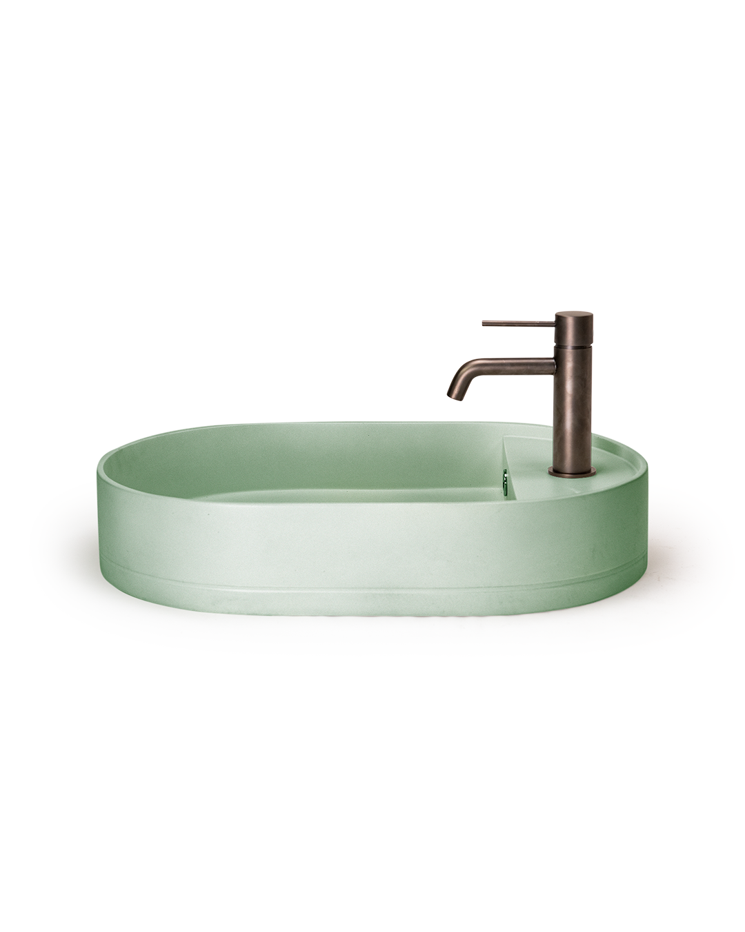 Shelf Oval Basin - Surface Mount (Mint)