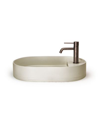 Shelf Oval Basin - Surface Mount (Sand)