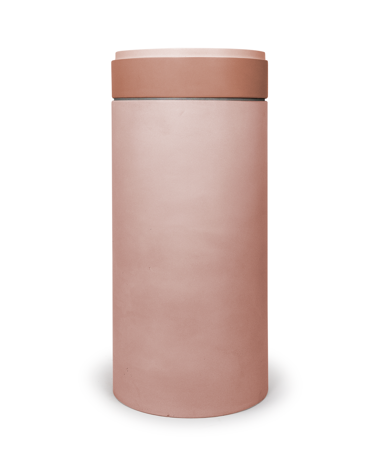 Cylinder Stepp Circle Basin - Blush Pink