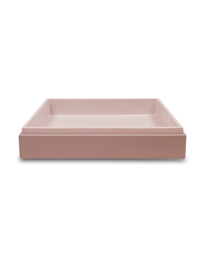 Stepp Rectangle Basin - Blush Pink