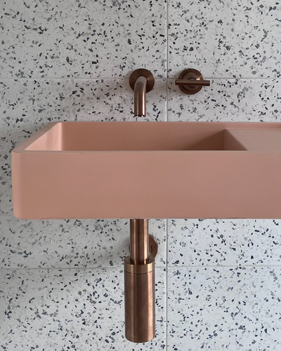 Shelf 02 Basin - Wall Hung (Blush Pink)