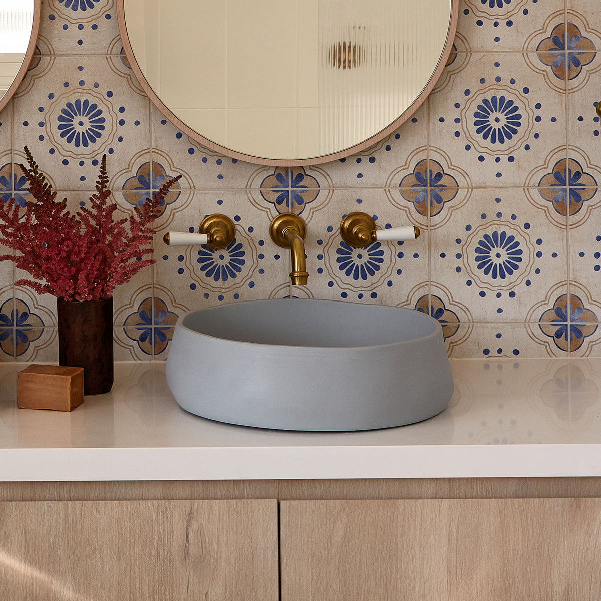 Mill in Powder Blue – Bathroom
