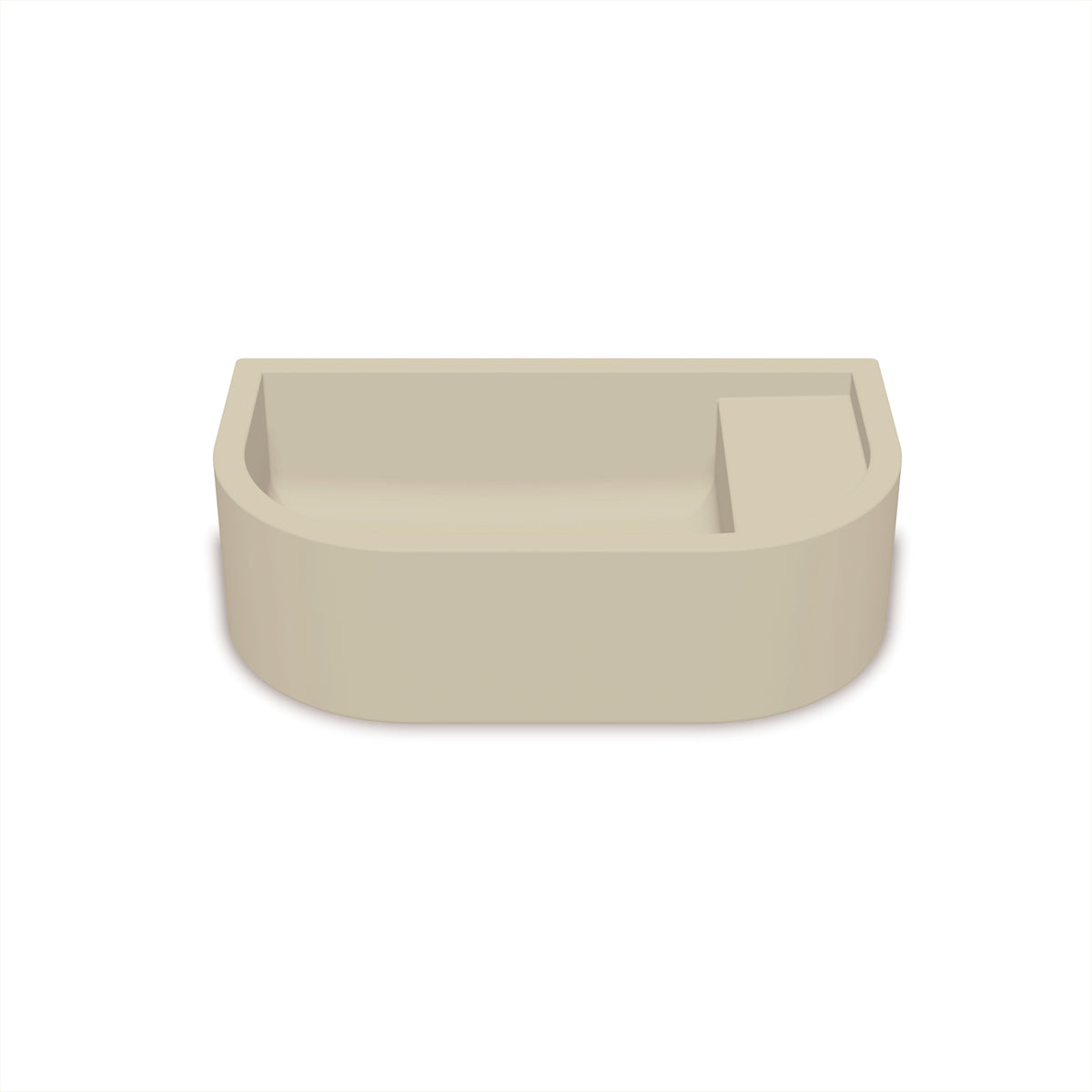 Loop 01 Basin - Surface Mount (Sand,No Tap Hole)