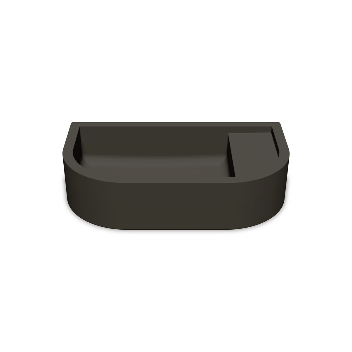 Loop 02 Basin - Surface Mount (Charcoal,No Tap Hole)