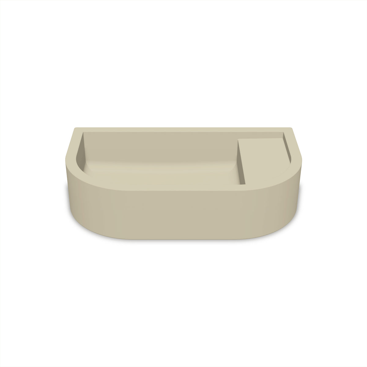 Loop 02 Basin - Surface Mount (Sand,No Tap Hole)