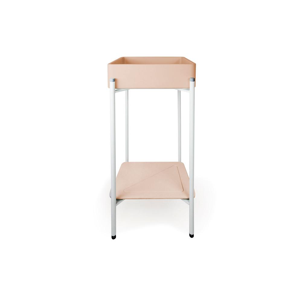 Vesl Square Basin - Stand (Pastel Peach)